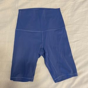 Lululemon Align biker shorts 8” water drop